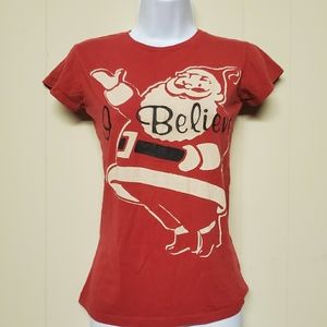 🙉 L.O.L. Vintage Santa shirt Size M